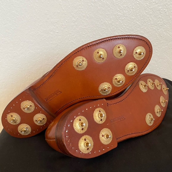 Bostonian Brown Leather Derby Shoes -golf - Picture 12 of 16